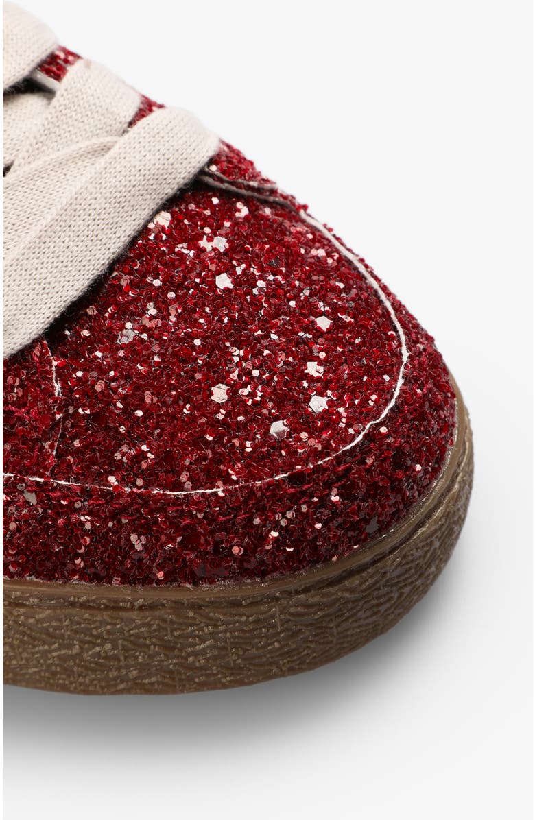 Scalpers New Gala Glitter Sneakers W, Alternate, color, Red
