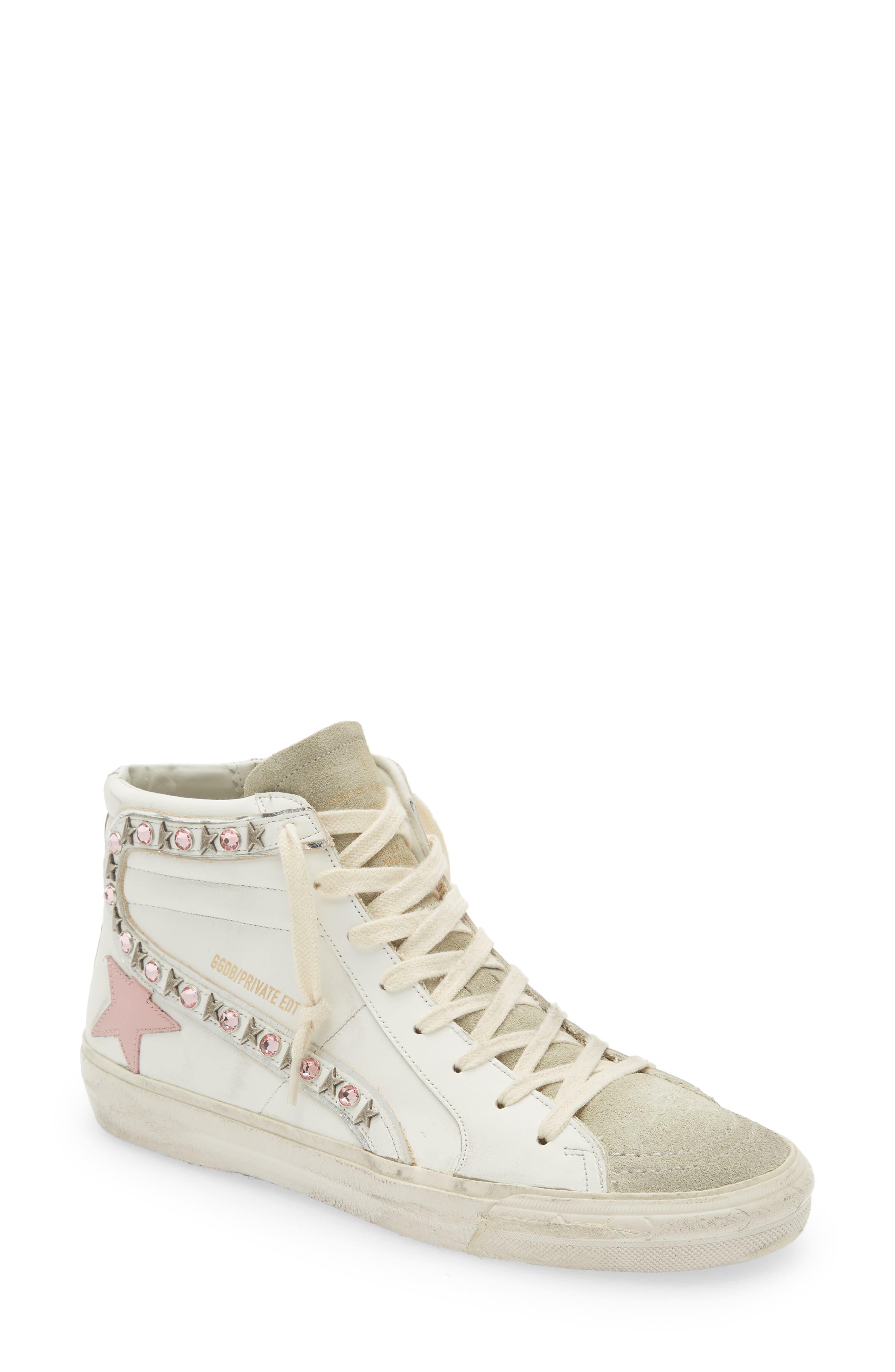 Golden Goose Slide High Top Sneaker, Main, color, 
