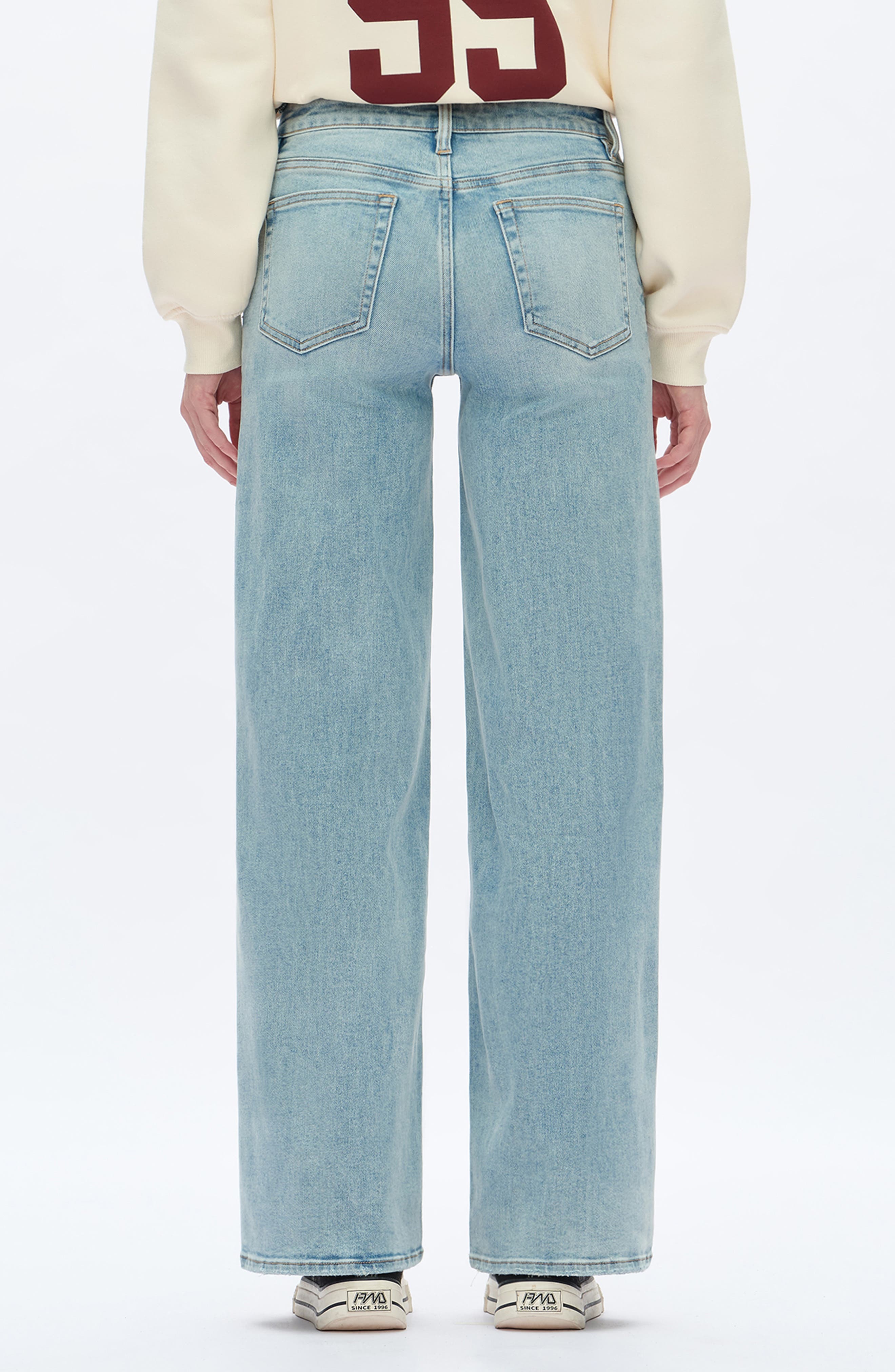 Mid Rise Wide Leg Jeans - image 2