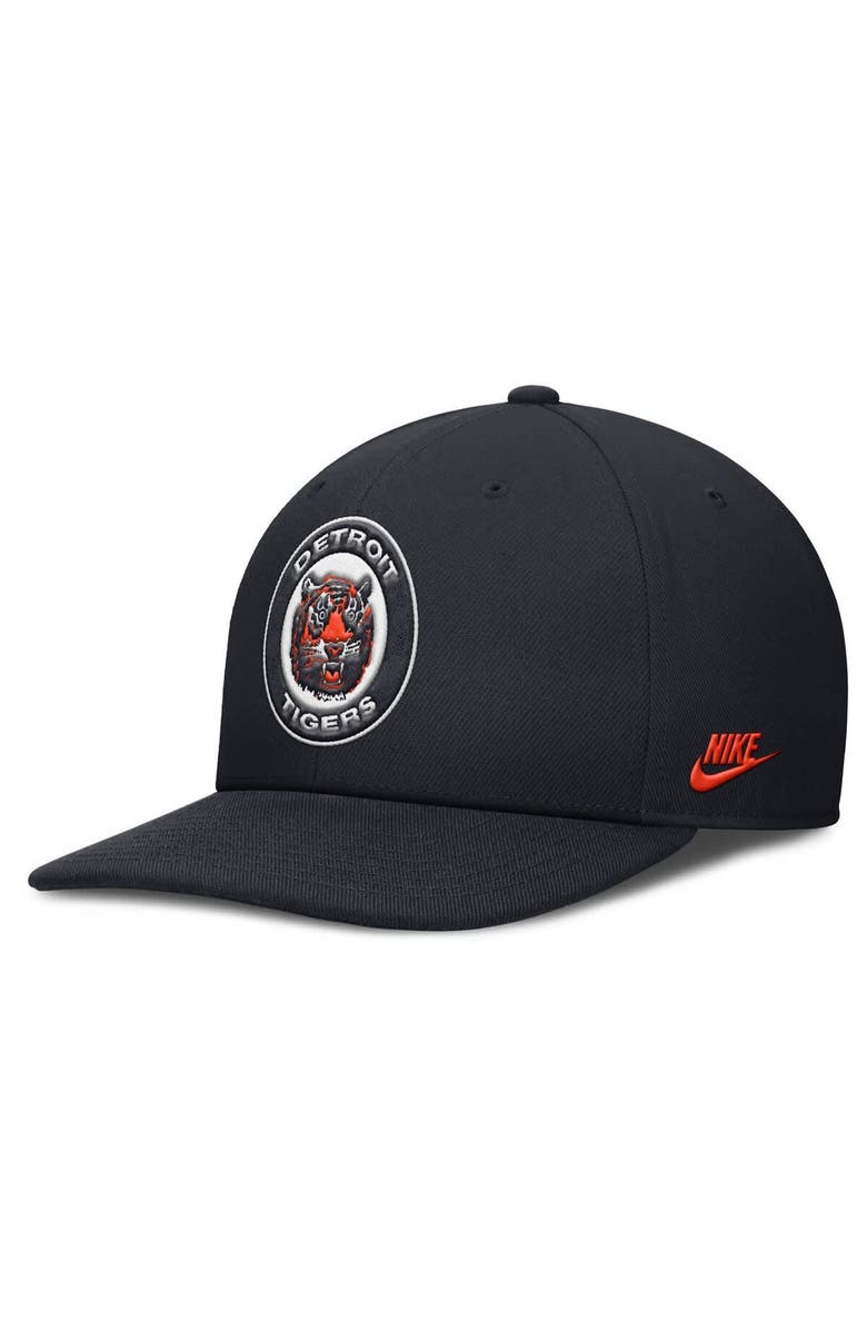 Nike Men's Nike Navy Detroit Tigers Pro Performance Snapback Hat, Alternate, color, 