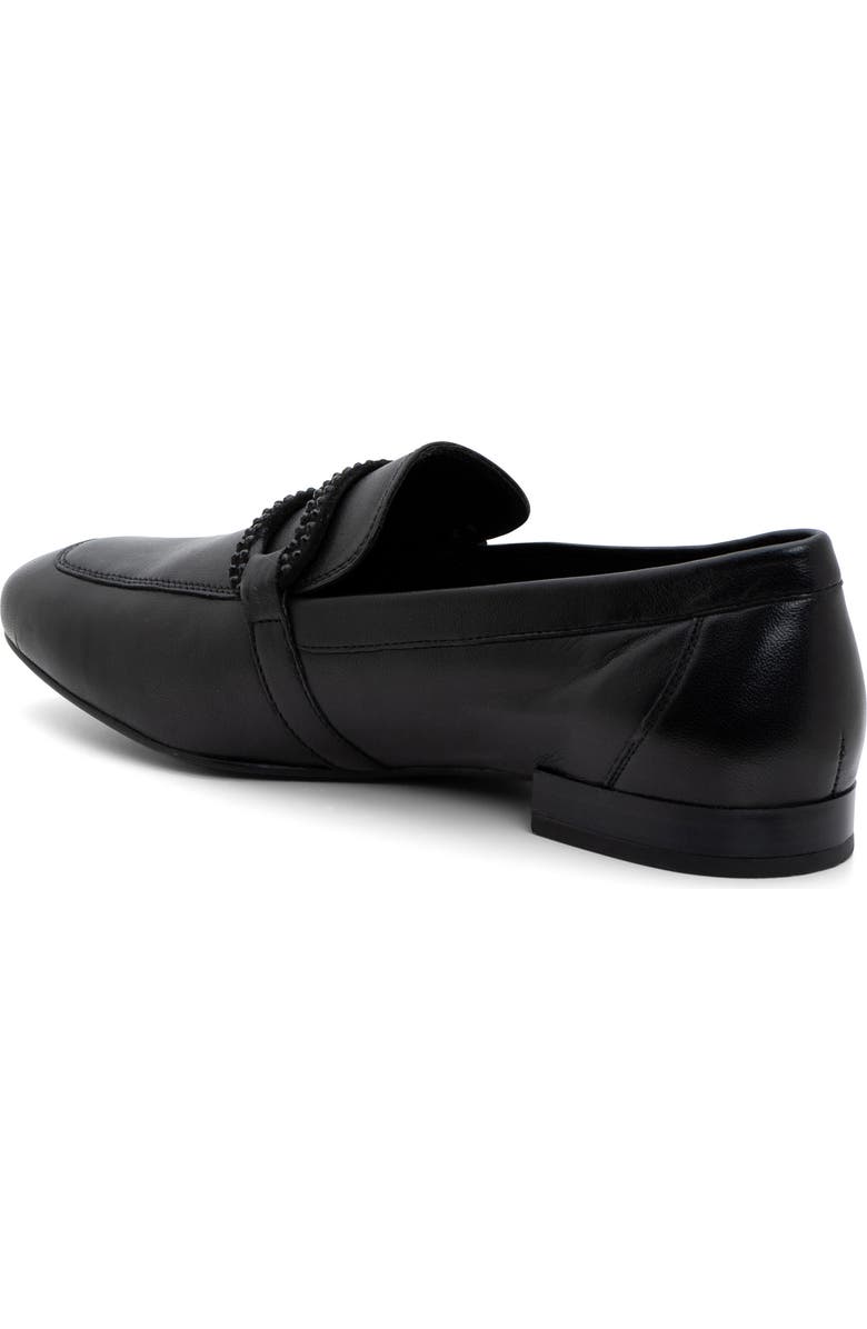 ara Lynda Rhinestone Loafer, Alternate, color, Black