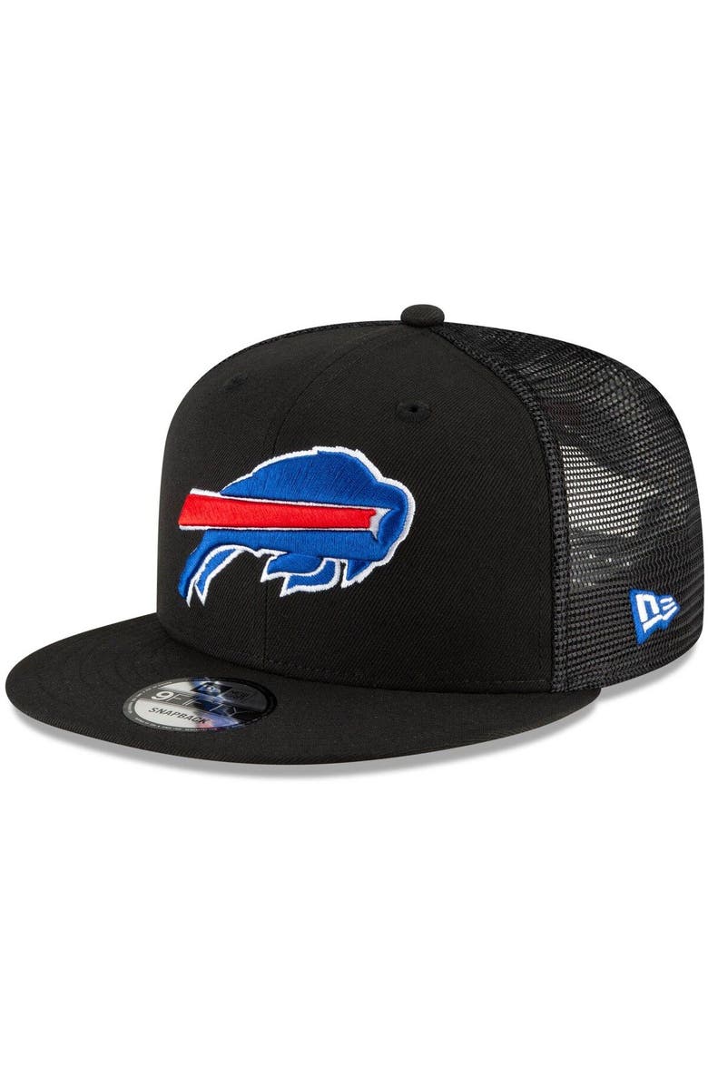 New Era Men's New Era Black Buffalo Bills Shade Trucker 9FIFTY Snapback Hat, Main, color, 
