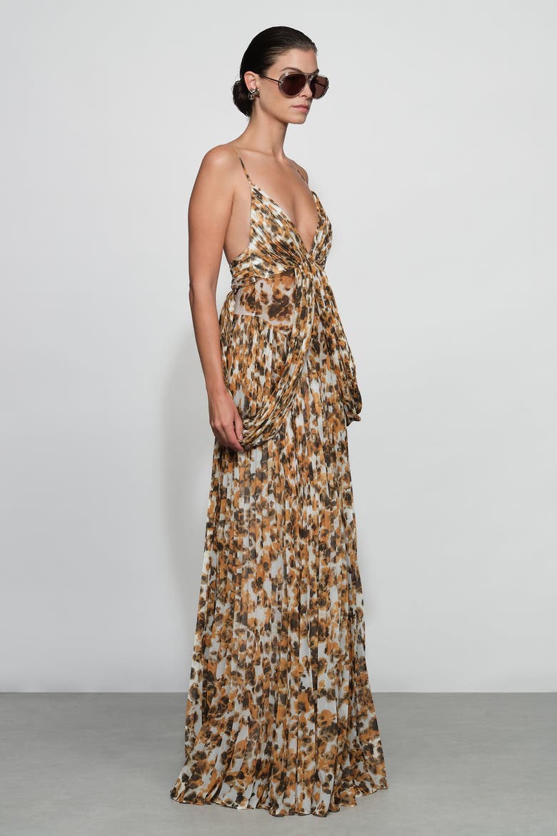 Micah Gown, Alternate, color, Golden Multi