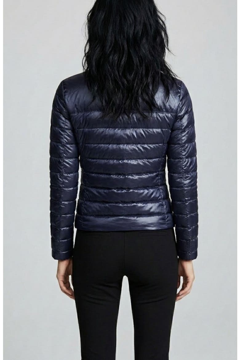 Vela Puffer Jacket, Alternate, color, Navy