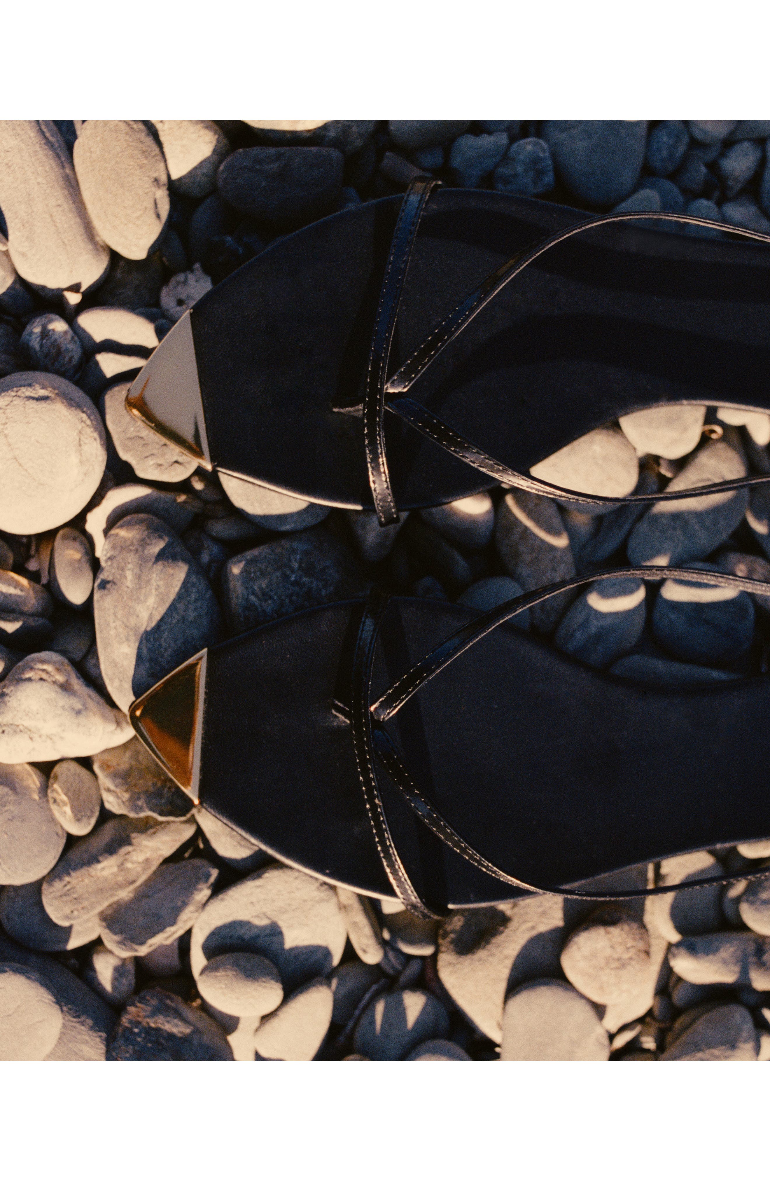 MANGO Strappy Sandal, Alternate, color, Black