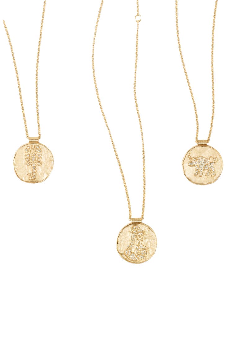 Zodiac medal, Alternate, color, Scorpio