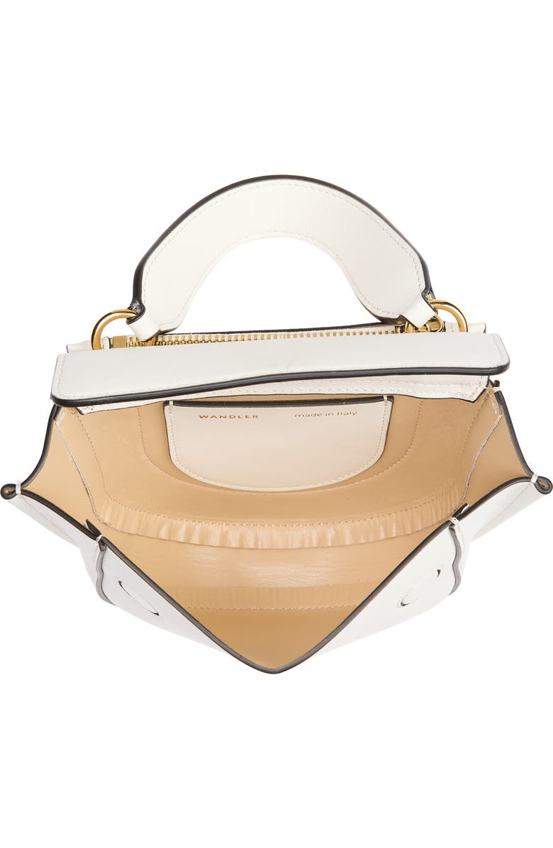 Wandler Small Hortensia Leather Handbag, Alternate, color, Luck