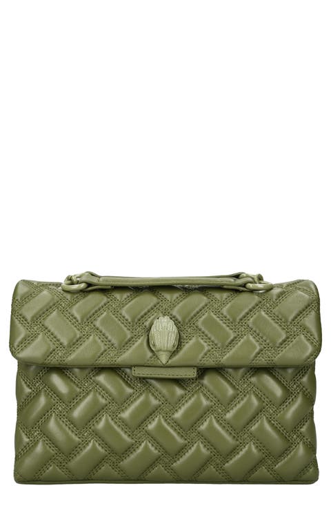 Kensington Drench Quilted Leather Shoulder Bag