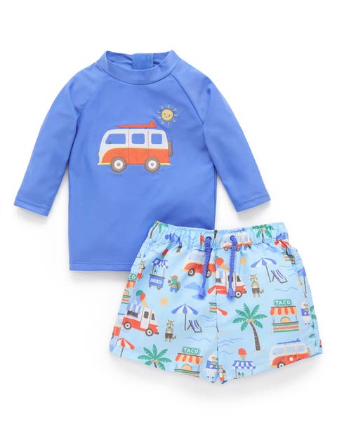 Board Short & Rashie Swim Set