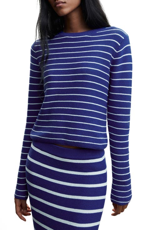 Stripe Crewneck Sweater