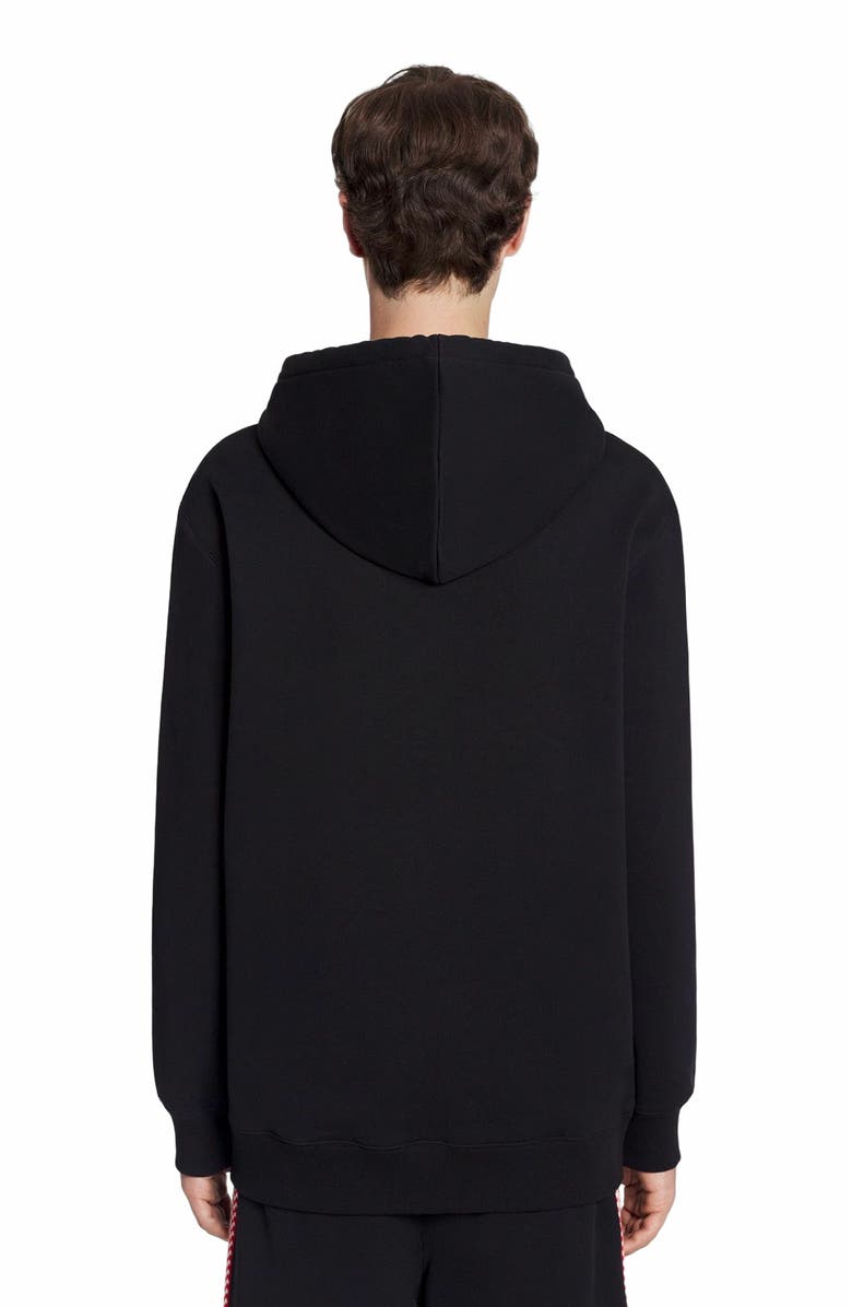 Lanvin Oversized Hoodie Lanvin Curblace, Alternate, color, Black