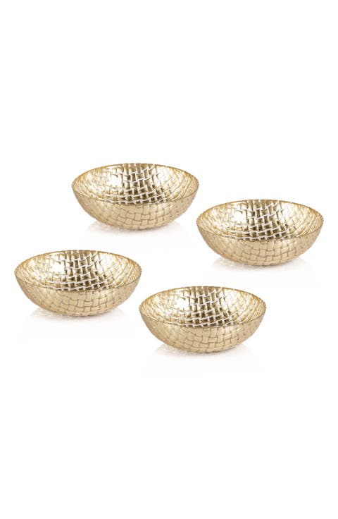 Braided Set of 4 Serving Bowls
