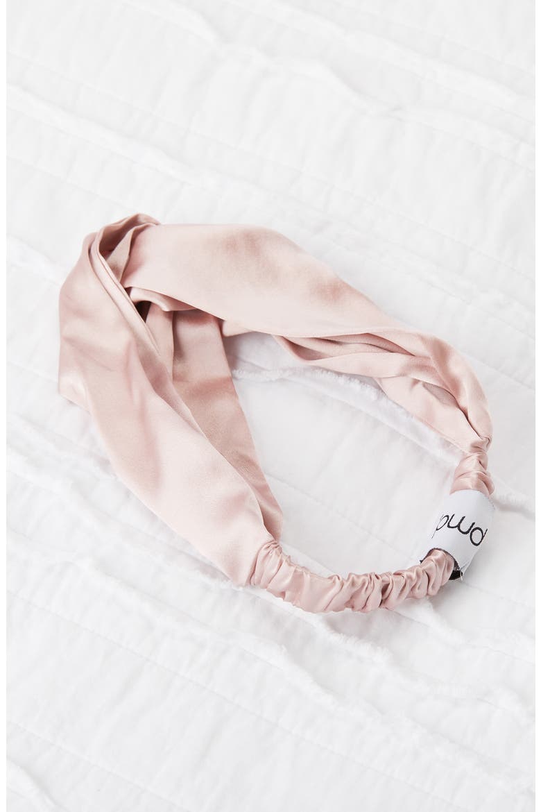 silversilk™ Headband, Alternate, color, ROSE