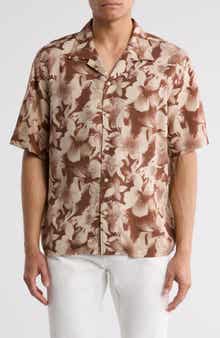 Abound Floral Camp Shirt