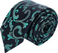 Trafalgar Christian the Romantic Brocade Silk Necktie
