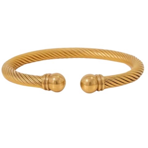 Waterproof Twisted Wire Bracelet