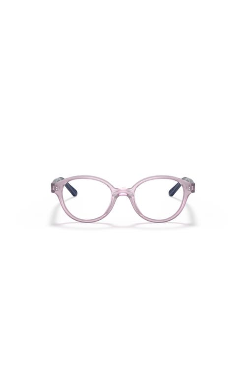 Vogue Eyewear 43mm Oval Optical Glasses In Purple