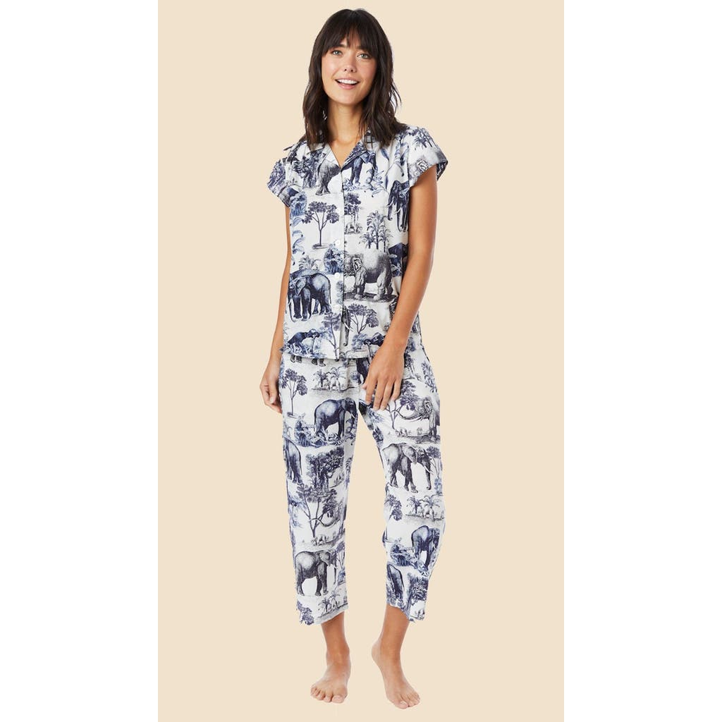 The Cat's Pajamas Luxe Pima Capri Set