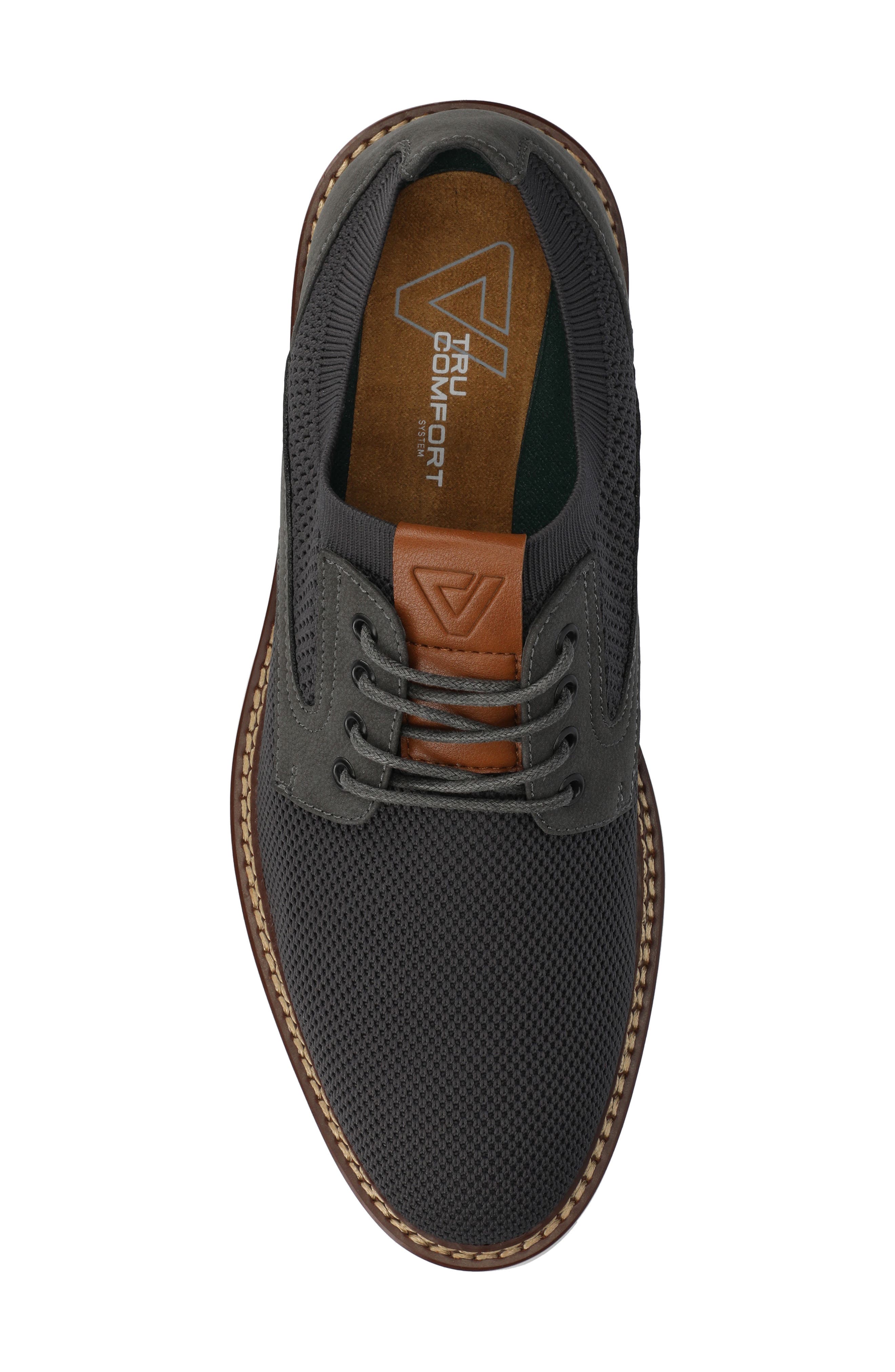 VANCE CO Merrick Knit Derby, Alternate, color, Grey