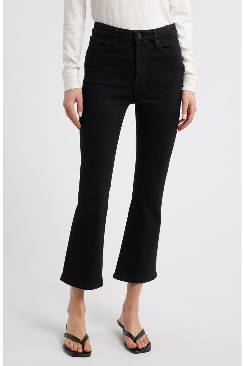 The Reboot Crop High Waist Ankle Bootcut Jeans, Main, color, LEVITATE