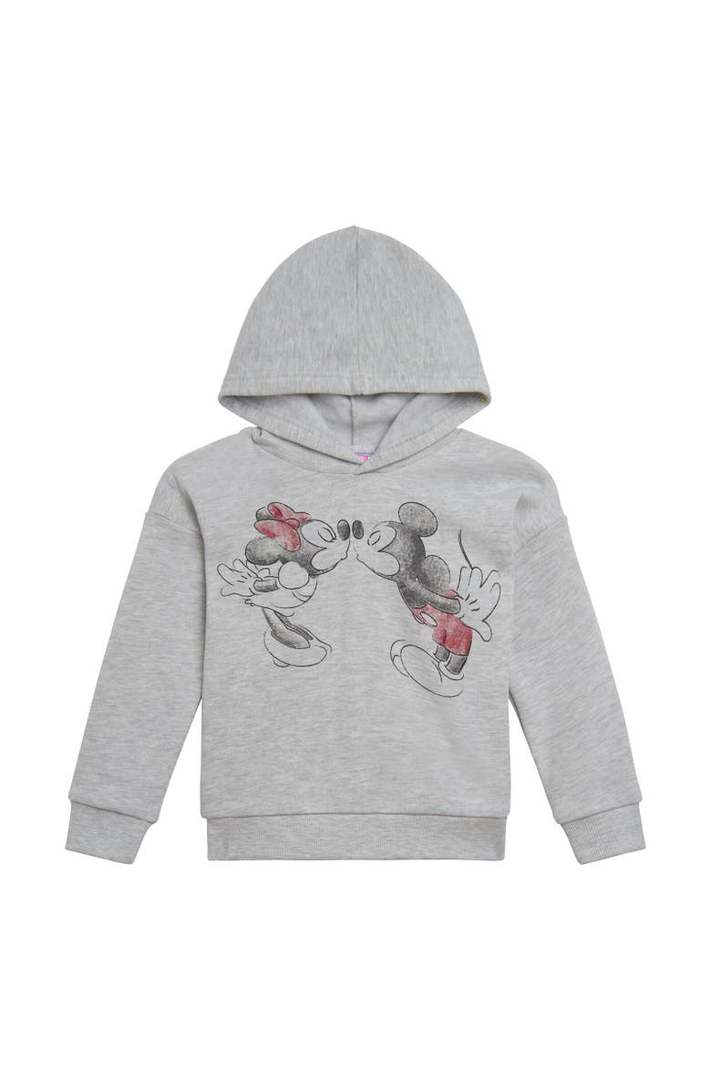 Disney Fleece Hoodie & Pants Set, Alternate, color, Minnie Mouse Off White