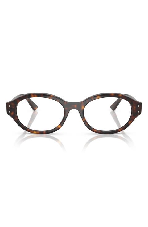52mm Oval Optical Glasses