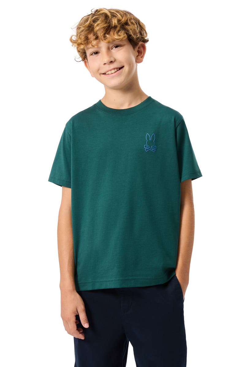 Psycho Bunny Kids' Hamilton Cotton Graphic T-Shirt, Alternate, color,