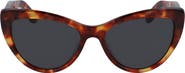 FERRAGAMO Salvatore Ferragamo 56mm Cat Eye Sunglasses