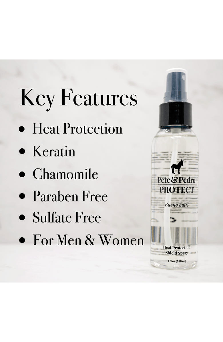 Pete & Pedro PROTECT Heat Protection Shield Spray, Alternate, color, 