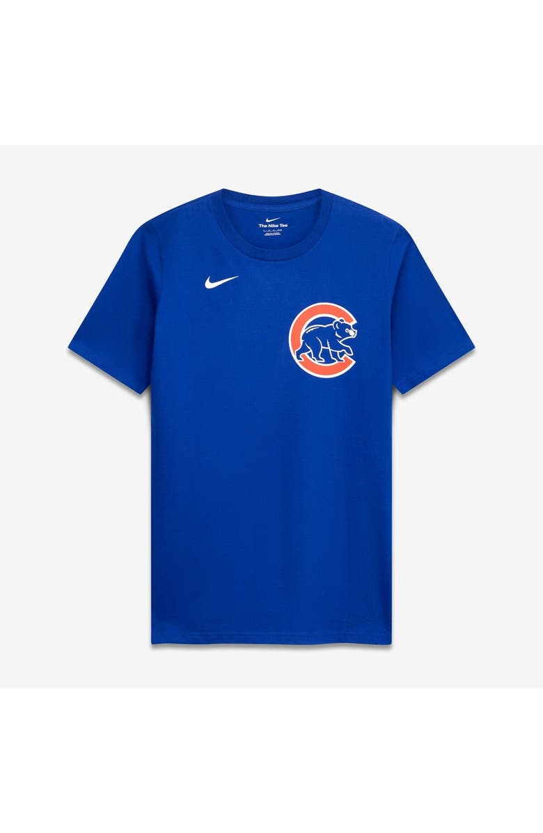 Nike Youth Nike Pete Crow-Armstrong Royal Chicago Cubs Name & Number T-Shirt, Alternate, color, Royal