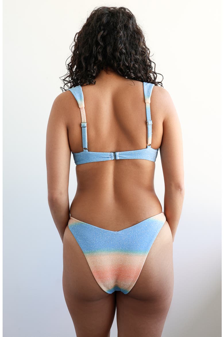 Tahiti Super Cheeky Bikini Bottom, Alternate, color, Lumi