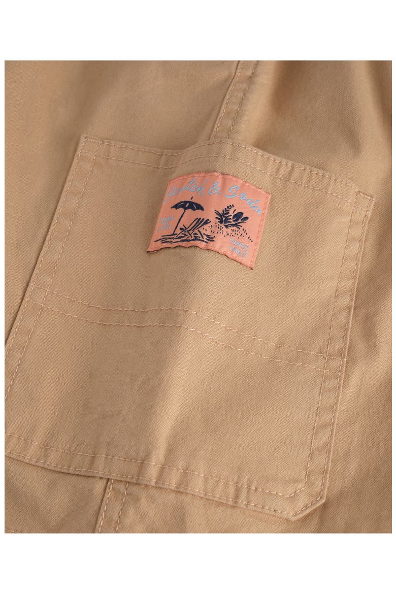 Kid's Pocket T-Shirt & Shorts Set, Alternate, color, PAPAYA PUNCH