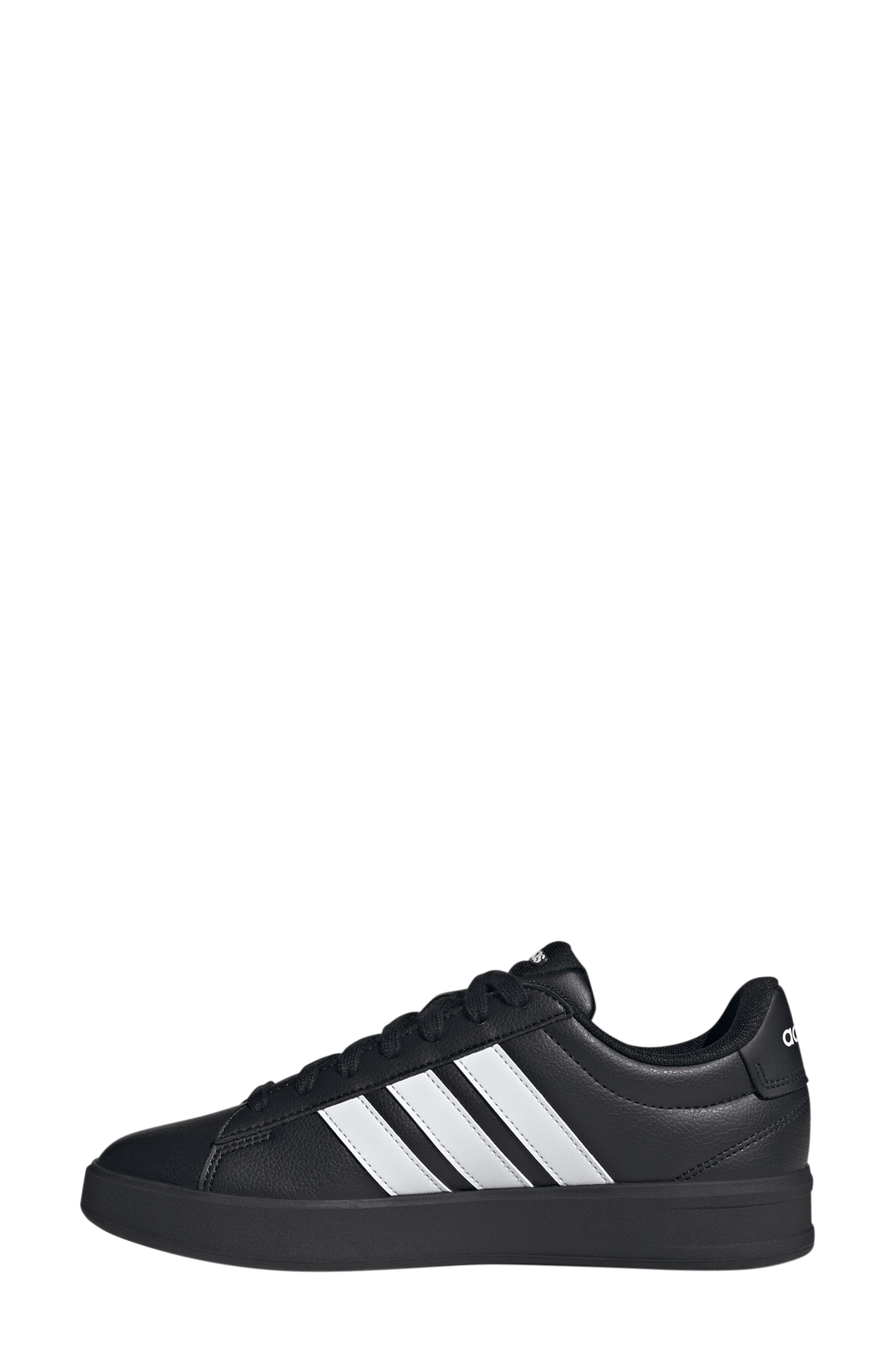 adidas Grand Court 3.0 Sneaker, Alternate, color, Core Black/ White/ White