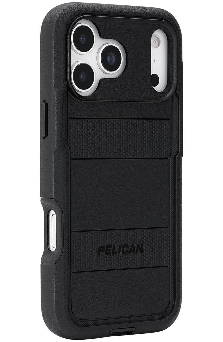 Pelican Voyager MagSafe Case with Holster, Alternate, color, Black