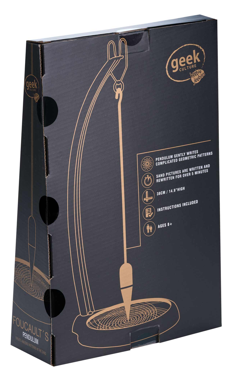 Heebie Jeebies Foucault Pendulum, Alternate, color, Black