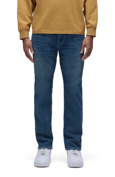 Blake Slim Straight Stretch Jeans (Overcast)
