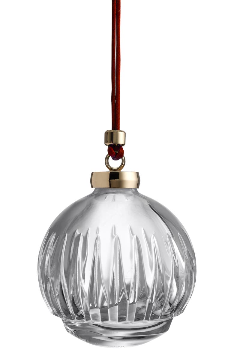 Waterford New Year Bauble Firework Crystal Ornament, Main, color,