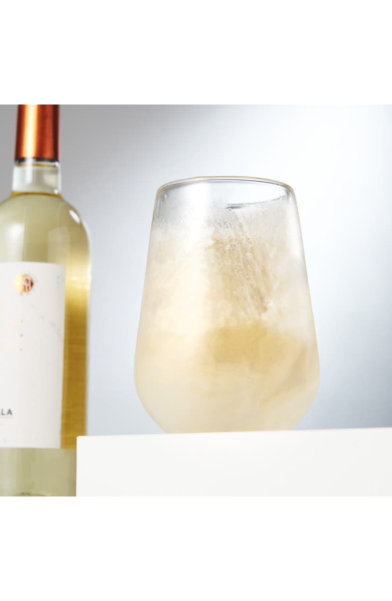 Viski Glacier Double Walled Chilling Wine Glass, Alternate, color, Clear