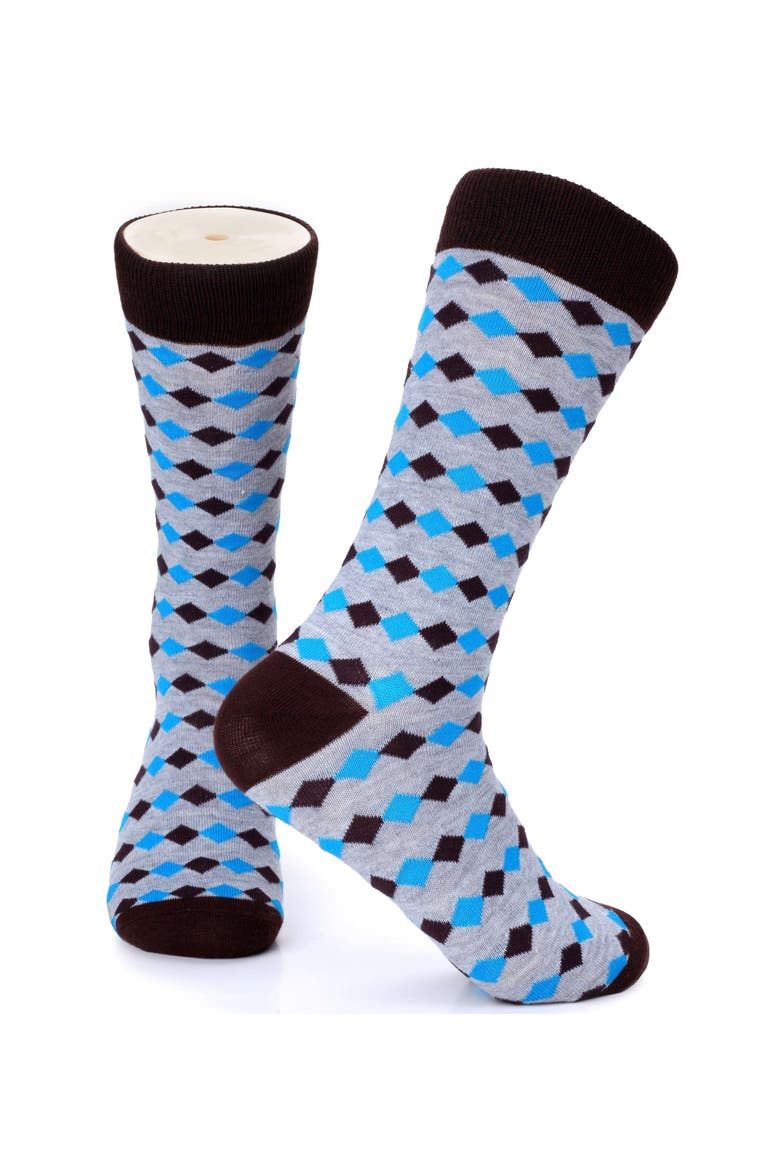 Fashion Patterned Dress Socks 6-Pack Gift Set, Alternate, color, Classy Collection