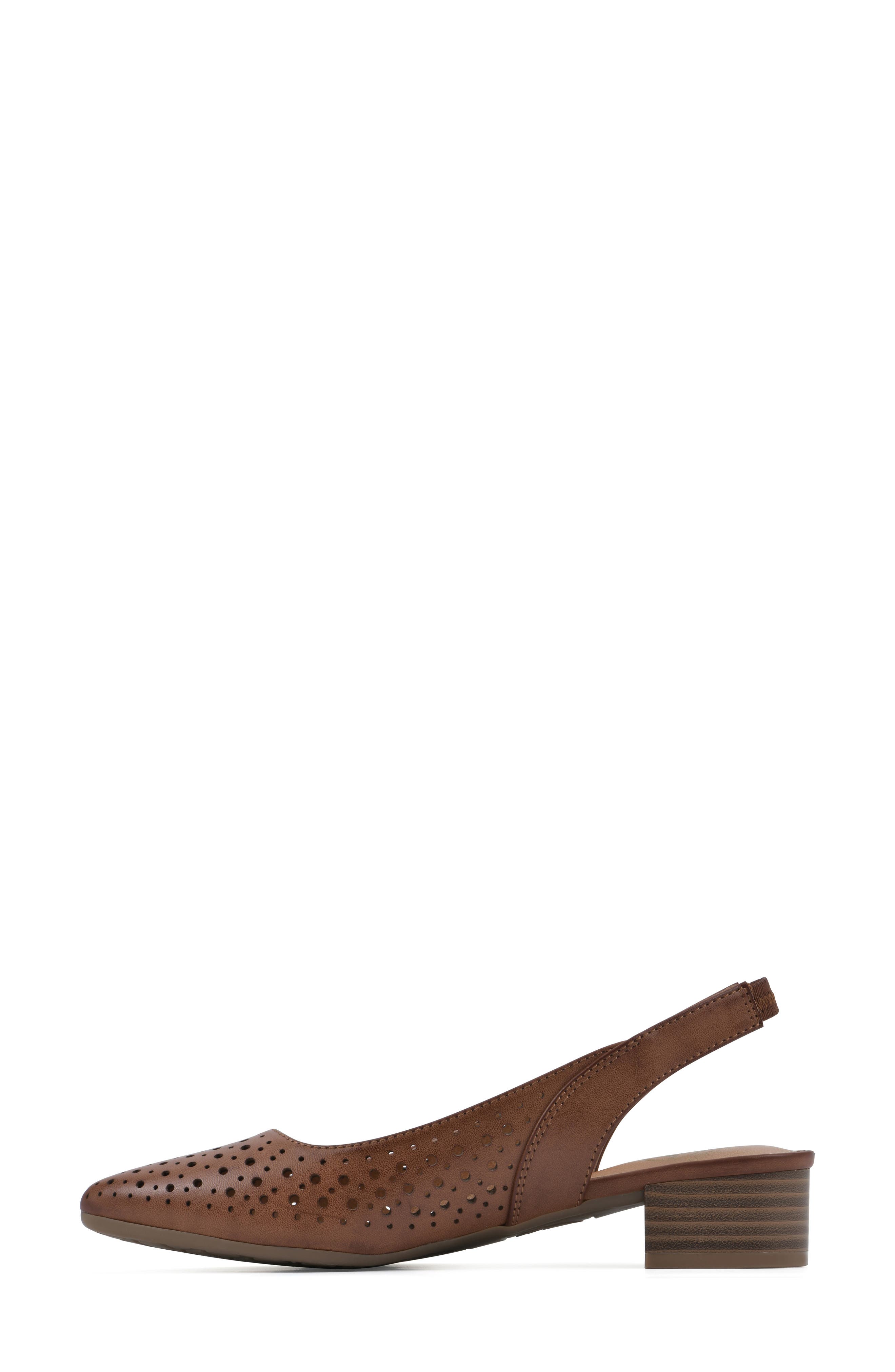Boronic Slingback Pump, Alternate, color, CHESTNUT/ SMOOTH