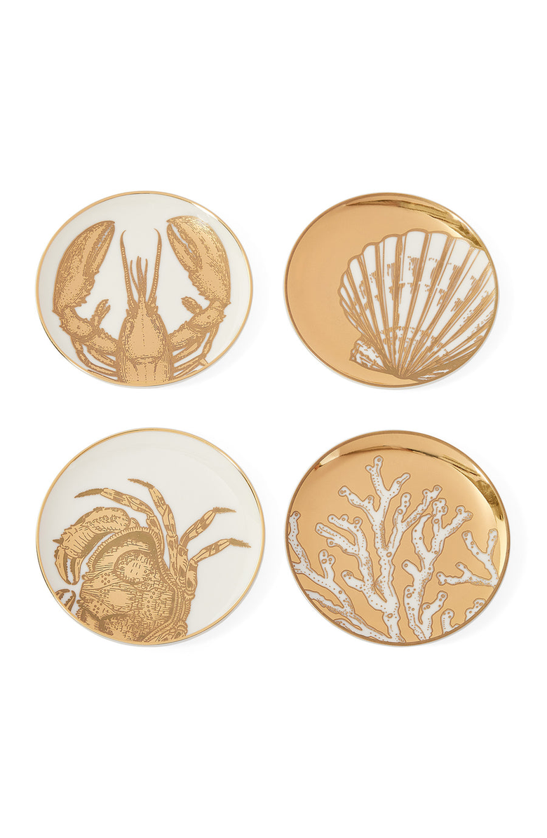 Jonathan Adler Maritime Coaster Set, Main, color,