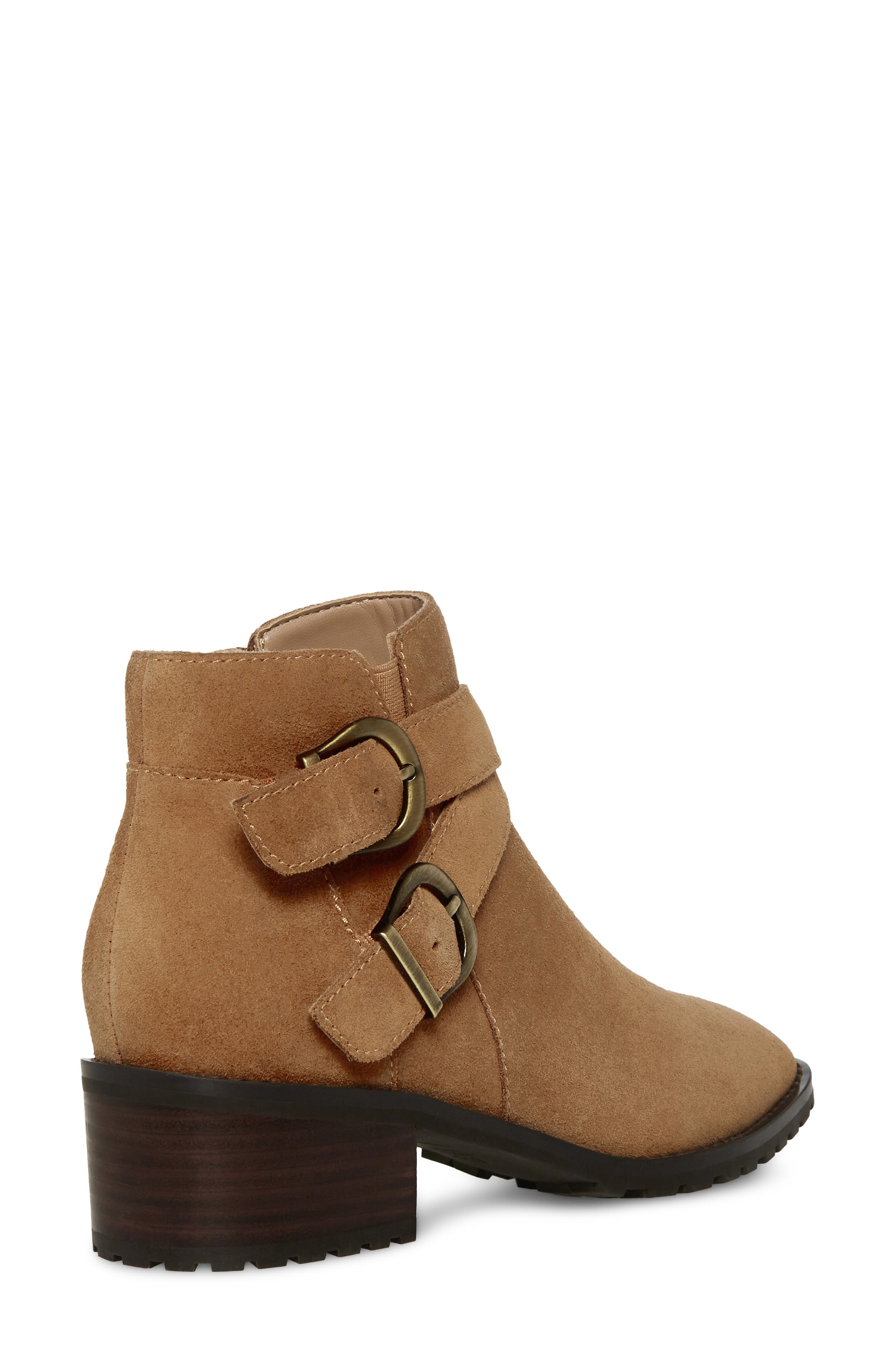 Stolz Waterproof Bootie, Alternate, color, CAMEL SUEDE