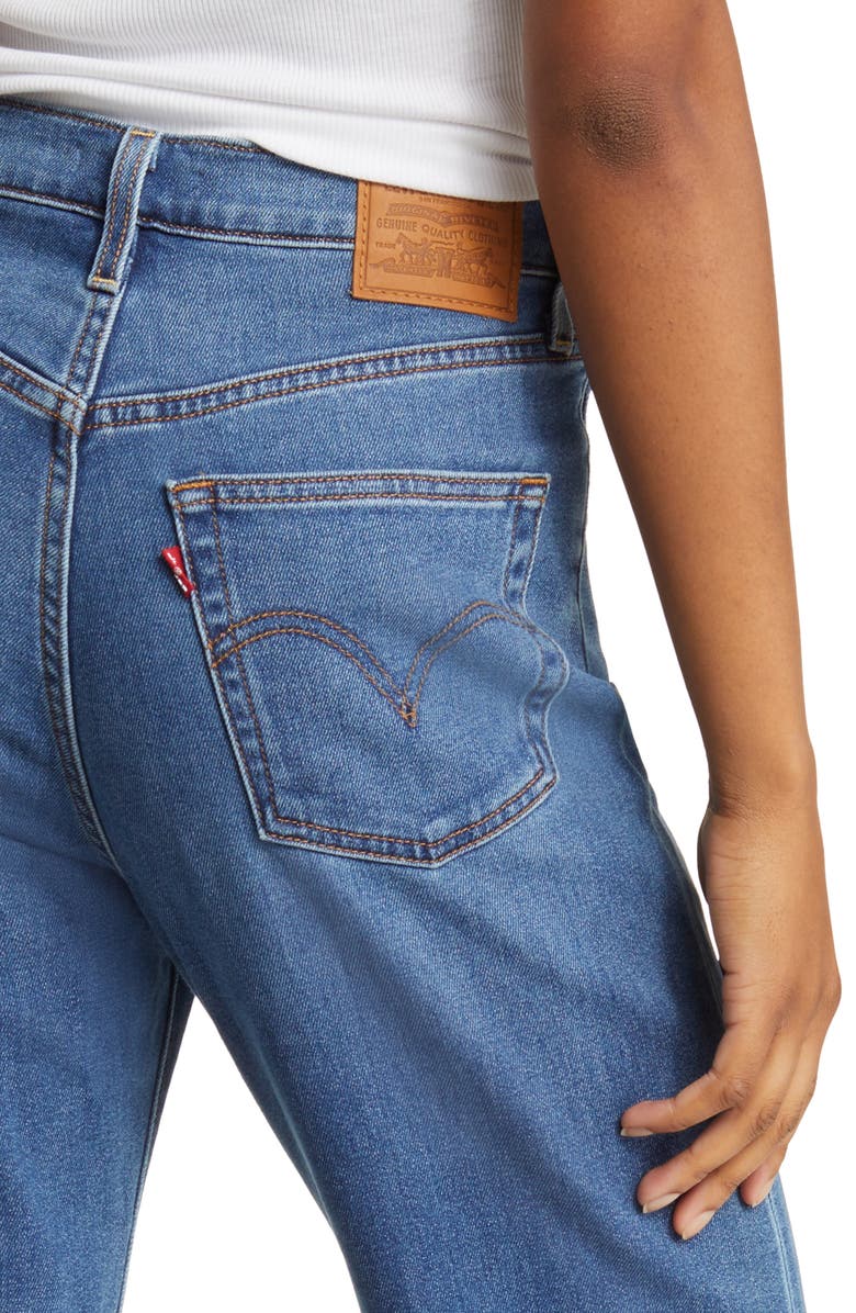 Levi's<sup>®</sup> Ribcage Ankle Straight Leg Jeans, Alternate, color, 