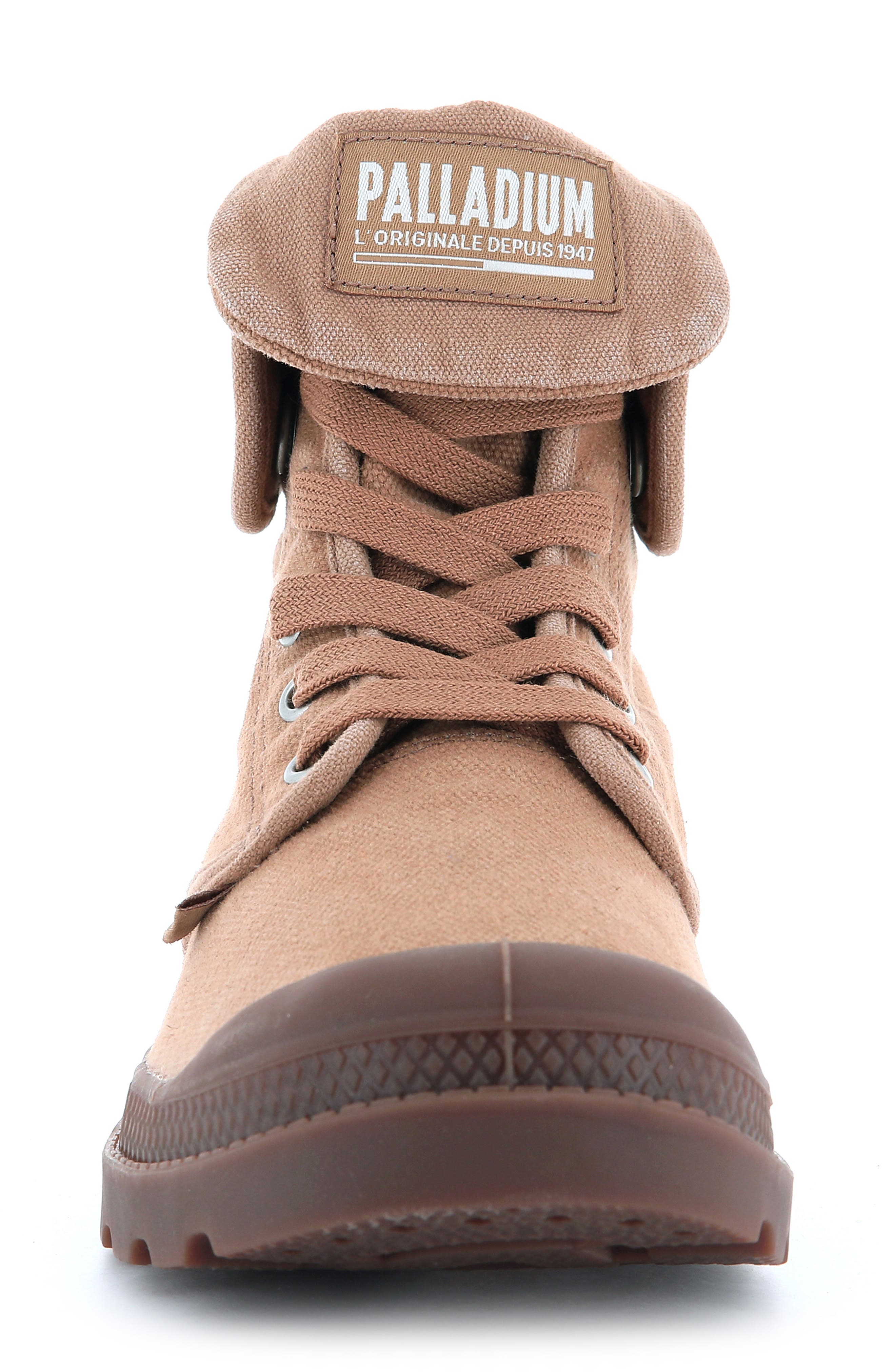Palladium 'Baggy' Canvas Boot, Alternate, color, Woodlin