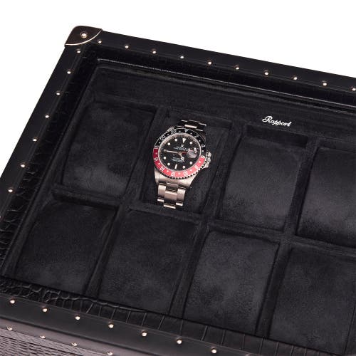 Rapport London Brompton Optic Ten Watch Box In Black