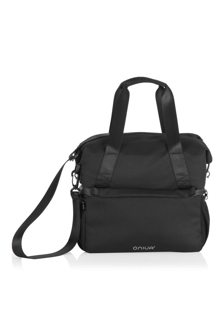 Tarana Lunch Cooler Tote Bag & Utensils, Alternate, color, BLACK