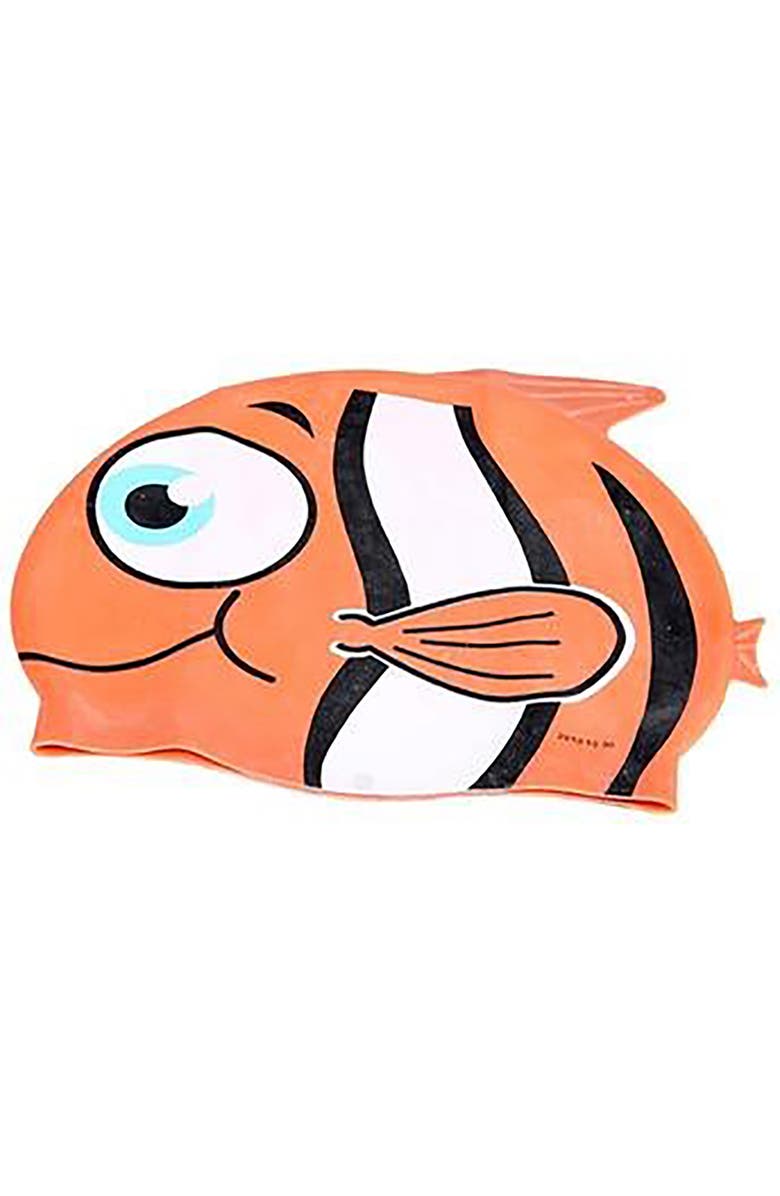 Hydro-Swim Lil' Buddy Swim Cap, Alternate, color, Multicolored