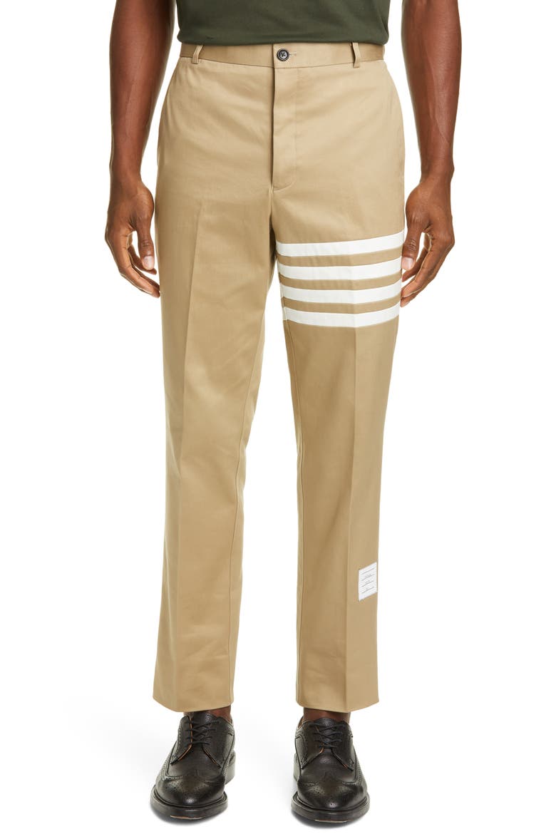 Unconstructed Chino Dress Pants, Main, color, CAMEL