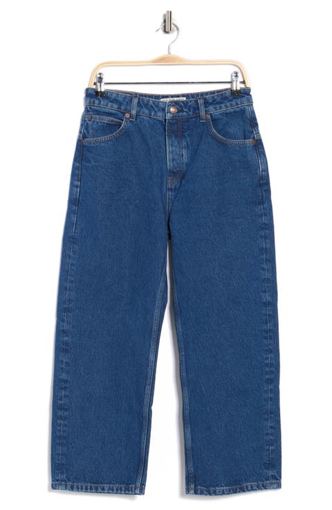 Deep Trance Wide Leg Boyfriend Jeans