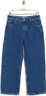 Free People Deep Trance Wide Leg Boyfriend Jeans